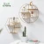 Import Wall Mount Cube Shelf for Bedroom Shelf Racks Hexagonal Wall Metal Iron Bar Living Room Floating Unit Frame Wall Decoration from China