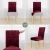 Import Washable Red Faux Velvet Chair Covers Polyester Spandex for Home Conference Room Party Chair Decoration Chair Cover Modern from China