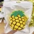 Waterproof cute cartoon fruit soft silicone rubber wallet pouch coin purse with crossbody strap