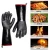 Import Waterproof Heat Resistant Insulated Pit Neoprene Rubber Kitchen Cooking Oven Barbecue Grill BBQ Gloves from China