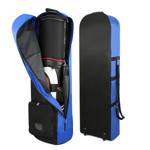 Waterproof Wheeled Sunday Bag Lightweight Carry Bag Executive Course Golf Bag