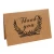 Import Wedding greeting card wedding thank you card folded vintage kraft paper thank you card with envelope from China