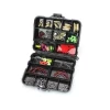 WEIHE 128Pcs Fishing Accessories Set Swivels Stoppers Hooks Fish Lures In Storage Box Fishing Tackle Gear Equipment Pesca
