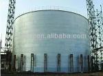 Welded steel silo for storage cement ,grain