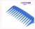 Import Wet Haircut Hair Comb Hairdressing Plastic Detangler Handle Wide-tooth Comb drop shipping from China