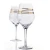 Import WG-007 Elegant Gold-plated Goblet Champagne Flute Glass White Wine Red Wine Glass For Vodka Cup Wedding Party Dinner Wine Cup from China