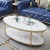 Import White Color Custom Luxury European Modern Living Room Marble Table Console Tea Table from China