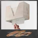 White Wood Paper Towel Dispenser Paper Towel Box Tissue Box Wall Mount Paper Towel Holder Look V