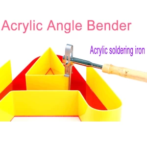 Whole sale Best selling US PLUG Acrylic Right Angle benders advertisement Acrylic soldering iron 220v