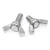 Import Wholesale 304 Stainless Steel Thumb Butterfly Wing Bolts from China
