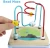 Import Wholesale 5 IN 1 Sliding Shapes Sorter Developmental Play Learning Toys Wooden Activity Cube with Bead Maze for Kids Girl Boys from China