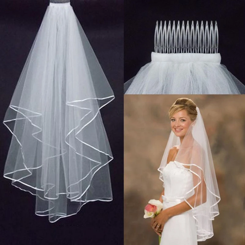 Wholesale Bride to Be Veil Bridal veil fashions wedding white veil bridal