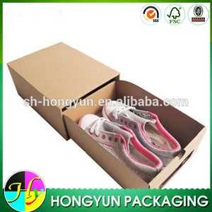 Wholesale cardboard paper shoe box, cardboard shoe box with window sale in bulk