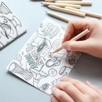Wholesale cheap high quality custom comic book printing with coloring books for kids