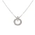 Import Wholesale circle ring pendant necklace in 925 sterling silver jewelry from China