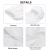 Import Wholesale coverall White Protective Aami Level 4 Pp Pe Coated Non Woven 30Gsm Cpe Disposable Sms Surgical Isolation Gown from China