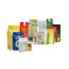 Wholesale Custom Printed Resealable Aluminum Foil Flat Bottom Packaging Coffee Bag With Valve