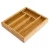Import Wholesale cutlery box kitchen bamboo storage drawers from China