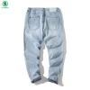 Wholesale Denim Mens Fashion High Quality Jeans Pants Outdoor wear Stretch Loose Legs Pants Mid-waist Pants Men