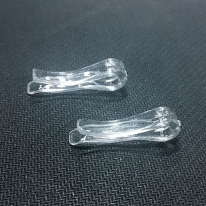 Wholesale different colored U shaped plastic clip for shirt