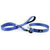 Wholesale Dog Collar Leash Adjustable Nylon Collar with Matching Leash for Small Medium Large Dogs