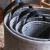 Import Wholesale foldable household laundry Felt storage basket with leather handle from China