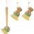 Import wholesale high quality eco-friendly kitchen Mini Bamboo Dish Cleaning Brush from China