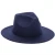 Import Wholesale High Quality Women Men Cap Felt Fedora Hat Wool Felt Wide Brim Fedora Hat from China