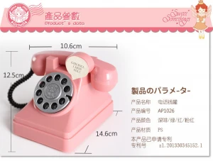 Wholesale home decorations photo props dolls luggage mini gita old telephone newborn baby photography props