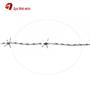 wholesale Hot Dipped Galvanized Barbed Wire Price Per Roll Barbed Wire Fence Design