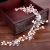 Import Wholesale Hot White Wedding Dress Accessories Pearl Headband Luxury Bridal Hair Accessories Crystal from China