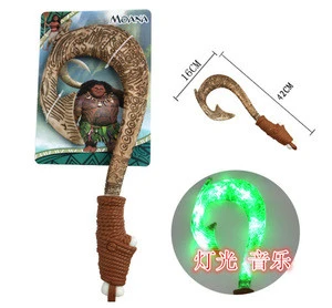 Buy (wholesale) Light-up Demigod Moana Maui Fish Hook Toy, High