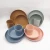 Import wholesale natural eco-friendly serving bamboo fiber adults and kid dinner tableware from China