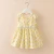 Import Wholesale New Fashion Hand-made Flower Princess Kids Boutique Baby Girl Dress For Party Birthday Wedding from China