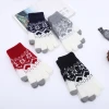 Wholesale New Winter Jacquard Touch Screen Ladies Five - Finger Knit Warm Gloves