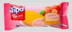 Wholesale OEM miniroll soft cake strawberry flavour 80g