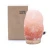 Import Wholesale pink crystal himalayan  Flame effect natural crafts Himalayan salt lamp from China