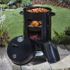 Wholesale Portable Barbecue Smoker Meat Vertical Smoker barbeque charcoal BBQ grill