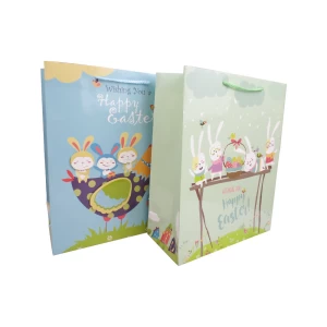 Wholesale Price Esteren Fesitival Animal Design Paper Gift Wrapping Bag