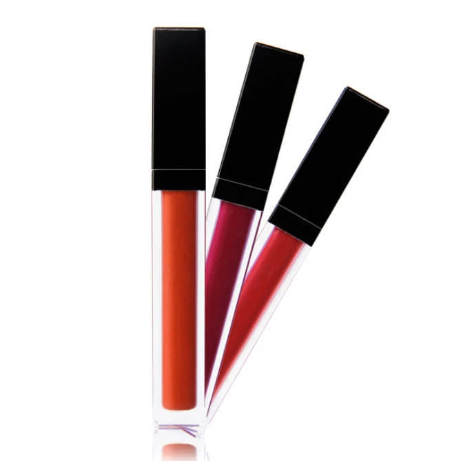 Wholesale Private Label 44 Colors Liquid Lip Glaze Matte Lipstick  Tubes