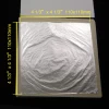 Wholesale Silver leaf 100% pure silver foil genuine gilding silver sheet 11 X 11 cm luxurious Crafts decoration