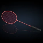 Wholesale single piece of high quality badminton racket in bulk for professional competition