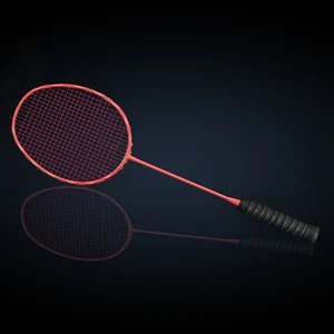 Wholesale single piece of high quality badminton racket in bulk for professional competition