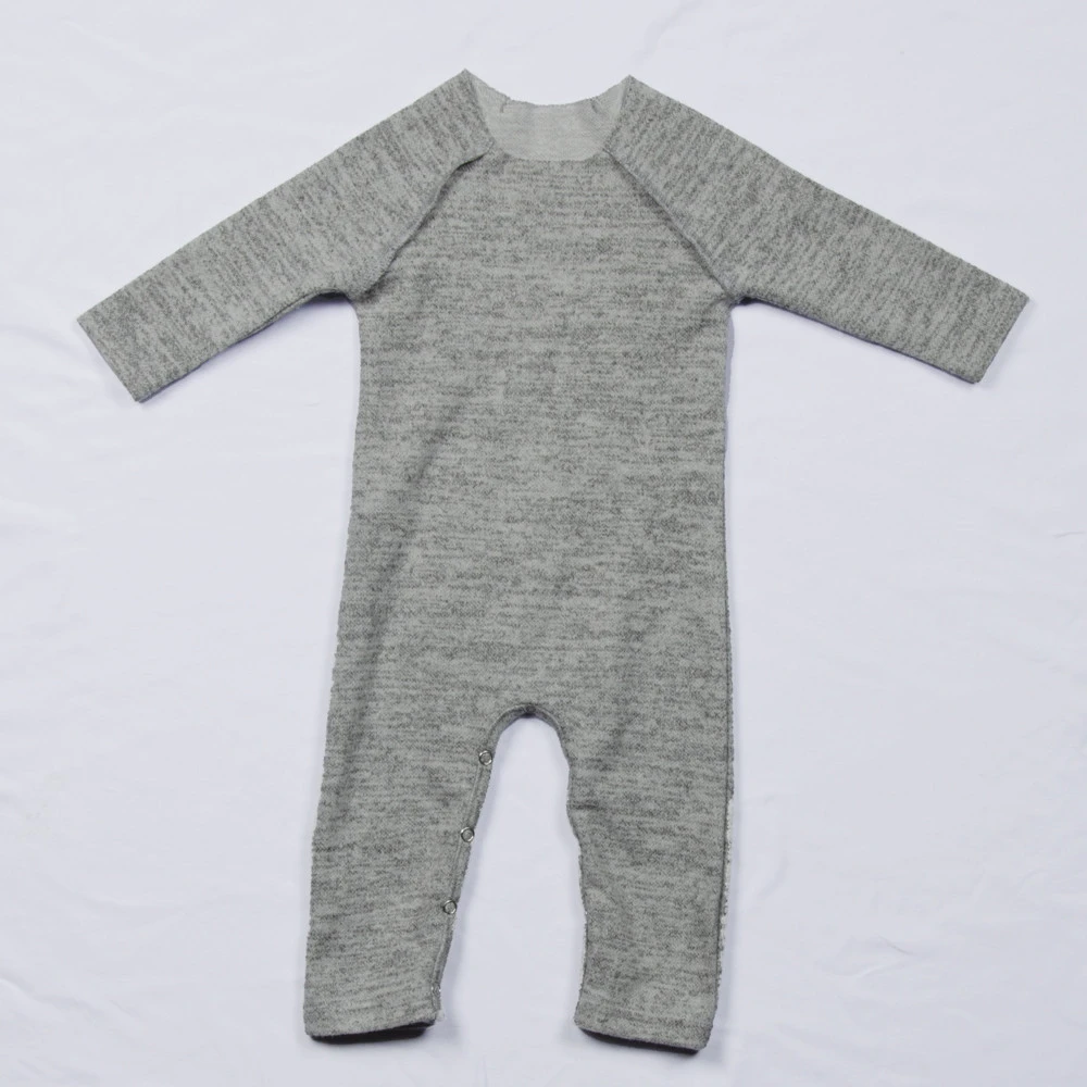 Wholesale smocked Long sleeve baby rompers cotton baby clothes made in china