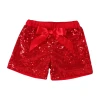Wholesale summer newborn baby 100% cotton elastic waist kids clothes shorts fashion girls sequin party shorts