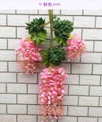 Wholesale wisteria artificial hanging flower wedding silk flowers decoration