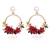 Import Wholesale Women Korea Gold Plated Metal Floral Soft Clay Pearl Flower Dangle Earrings For Girls from China