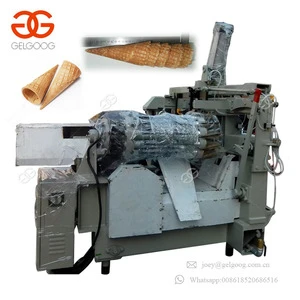 Wide Application High Quality Automatic Rolled Sugar Snow Cone Machinery Making Machine Ice Cream Cone Maker