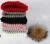 Women Fashion Multi Colors Sequins Beanie Allover Cool Cap Girls Faux Fur Pompom Beanie Warm Winter Hat Sequins Hat Ribbed Hat