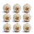 Import wooden beads 20 mm Round different designs for choice original color Hole:Approx 4mm 20PCs/Bag 1294245 from China